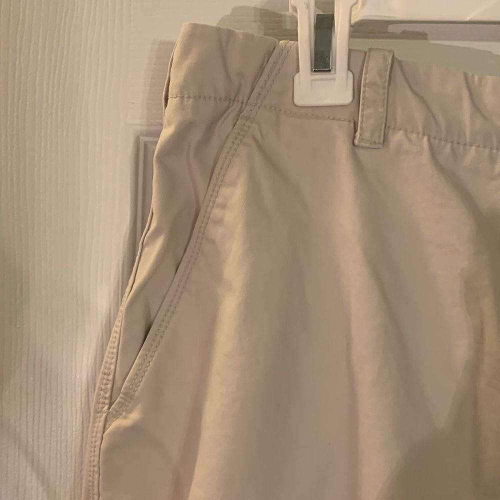 IZOD MENS KHAKI PANTS ROCK WASHED STRAIGHT LEG RELAXED FIT SZ 34/30 - Picture 8 of 8